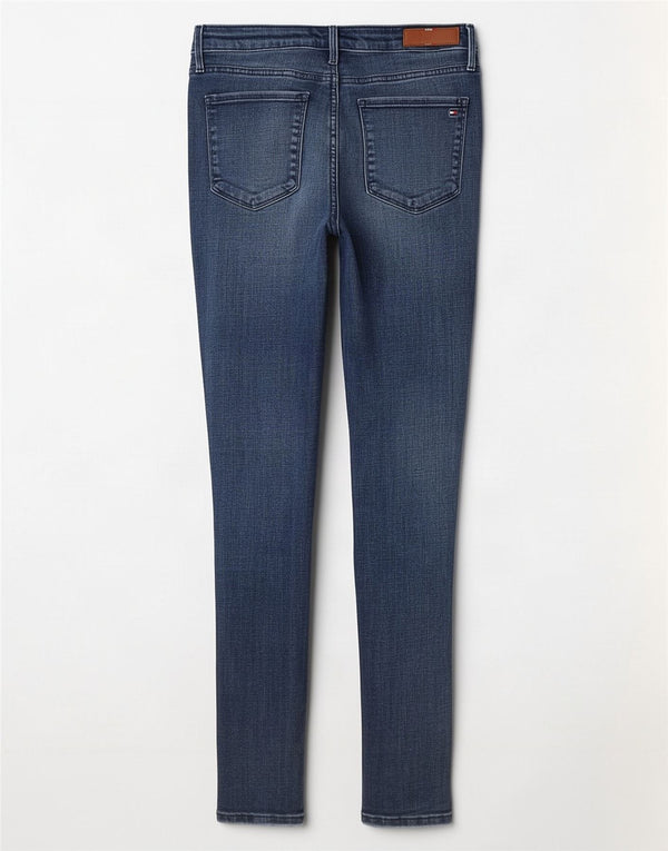 Женские джинсы скинни Tommy Hilfiger Harlem W31 L32 Темно-синие, хлопок