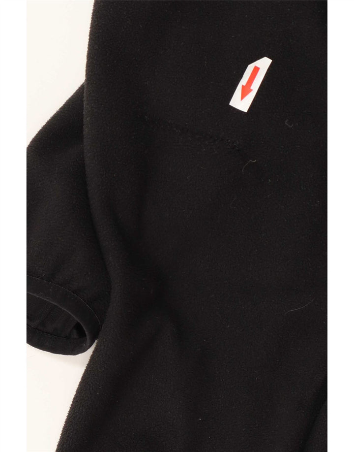 Мужская флисовая куртка с подкладкой The North Face UK 40, большая, черная, полиэстер