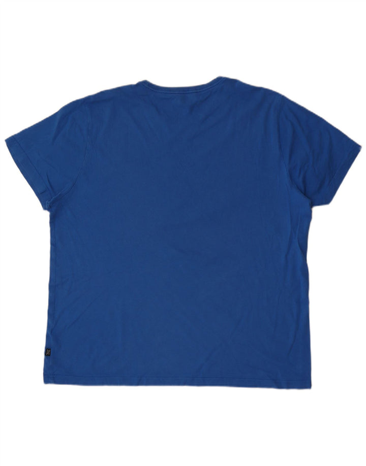 Мужская футболка Puma Top XL, синяя, хлопок