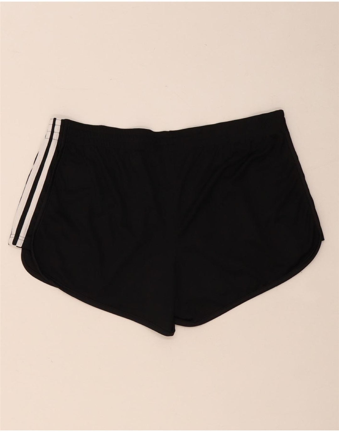 Женские спортивные шорты ADIDAS UK 16/18, большие черные, полиэстер