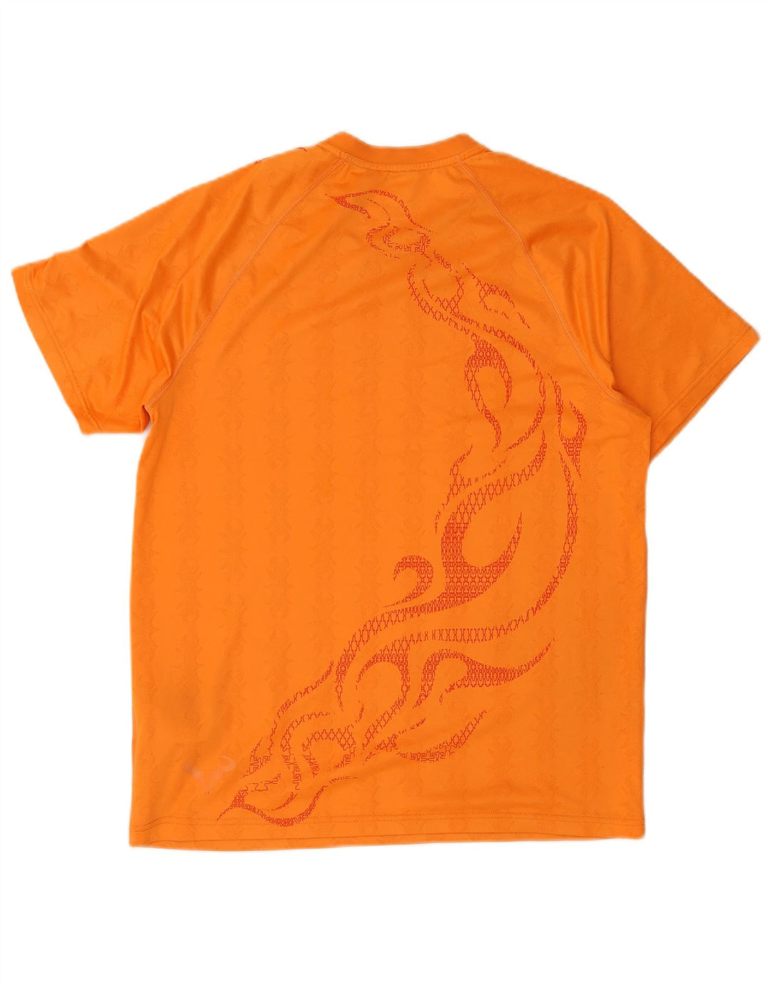 Мужская футболка Nike Top Medium Orange из полиэстера с узором пейсли