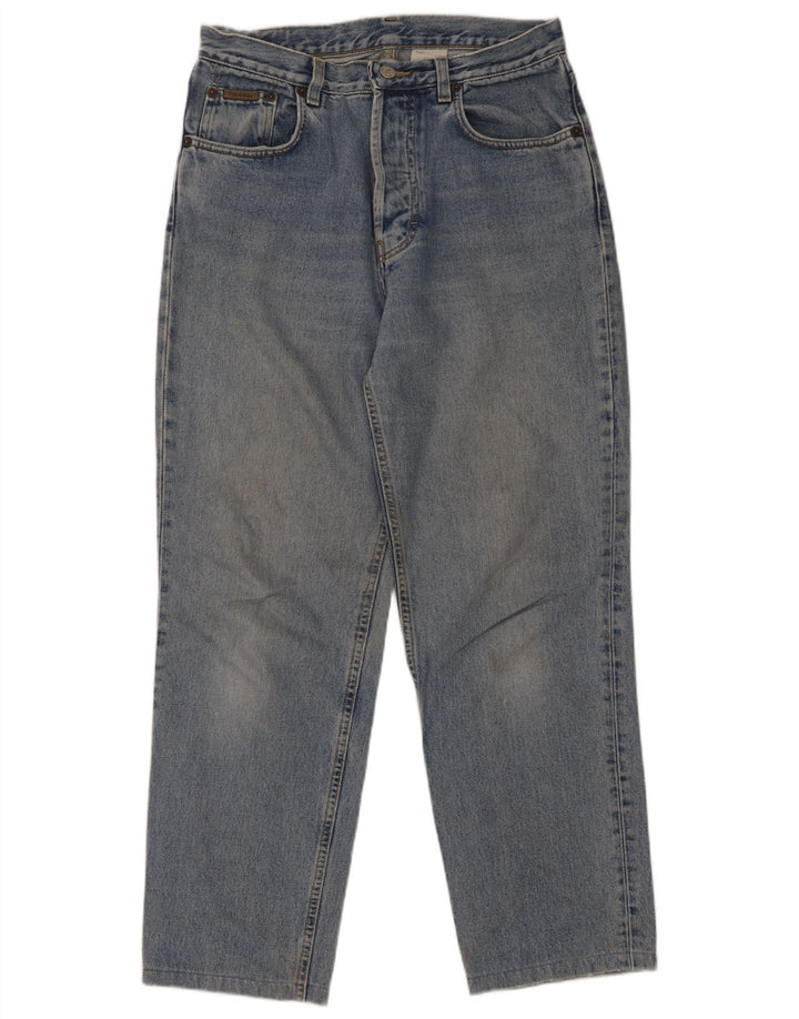 Мужские прямые джинсы Calvin Klein W30 L29, синий хлопок
