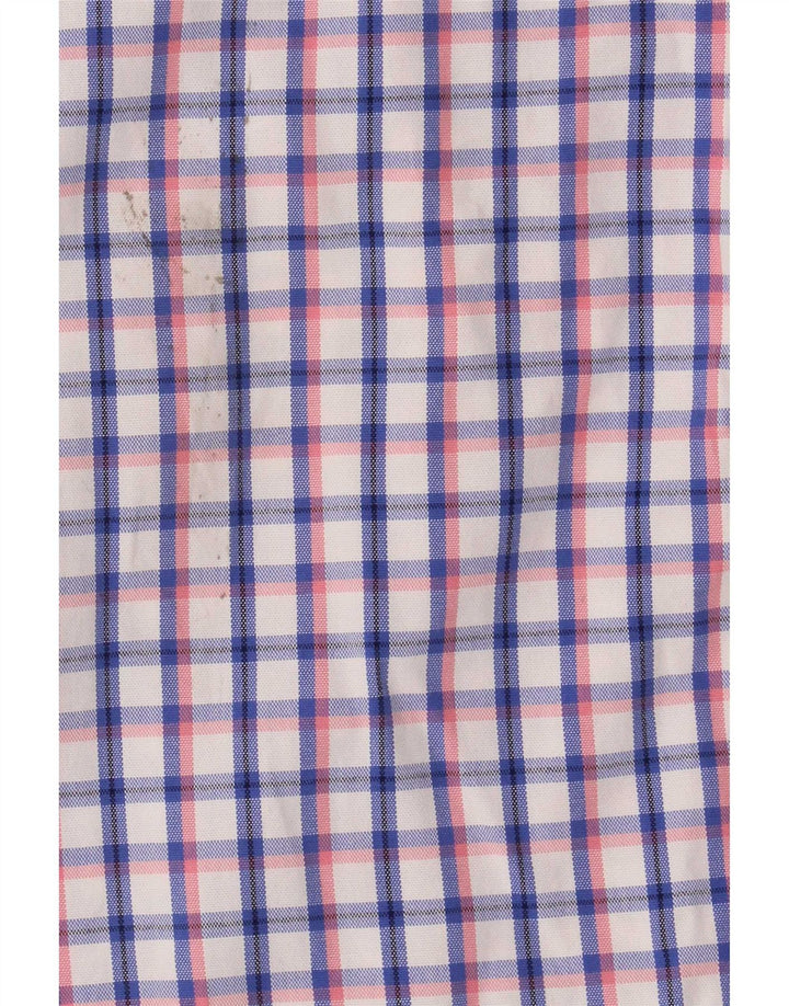 Crew Clothing Мужская рубашка классического кроя в крупную разноцветную клетку