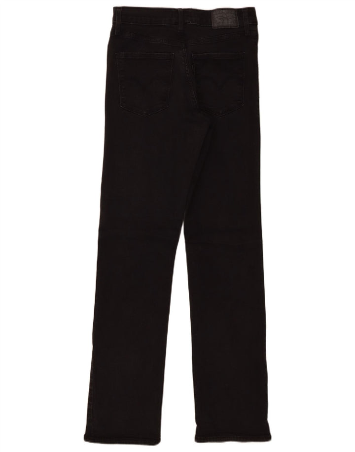 Женские прямые джинсы Levi's 314 W29 L32, черный хлопок