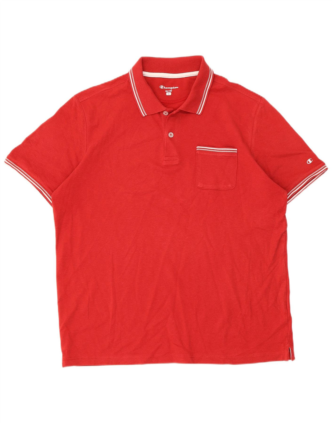 Мужская рубашка поло Champion Easy Fit XL в красную полоску