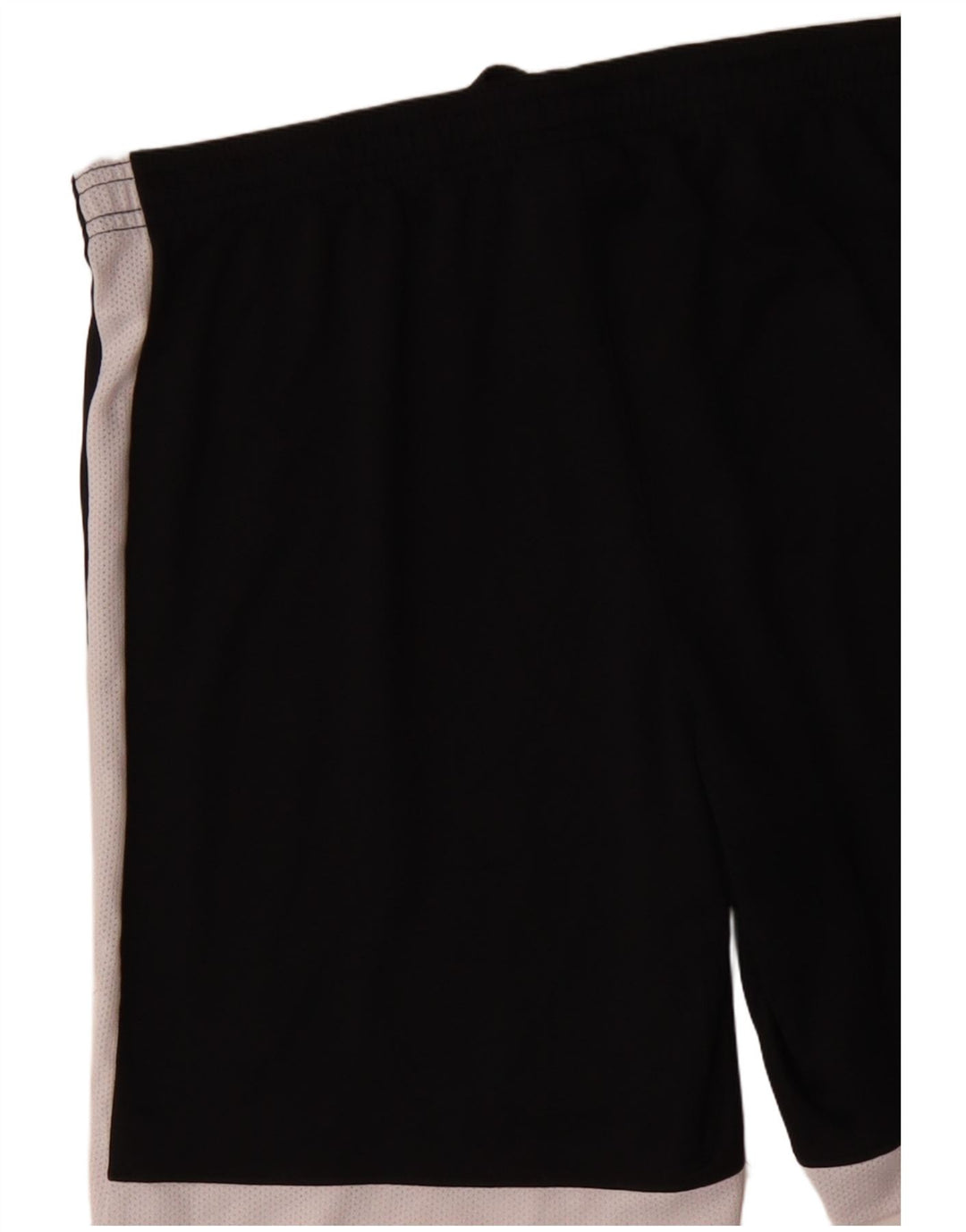Женские спортивные шорты Nike Dri Fit UK 14, средний черный, полиэстер с цветными блоками