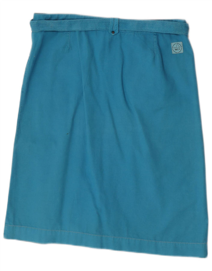 Женская прямая юбка Murphy & Nye W30, средний синий хлопок, хлопок