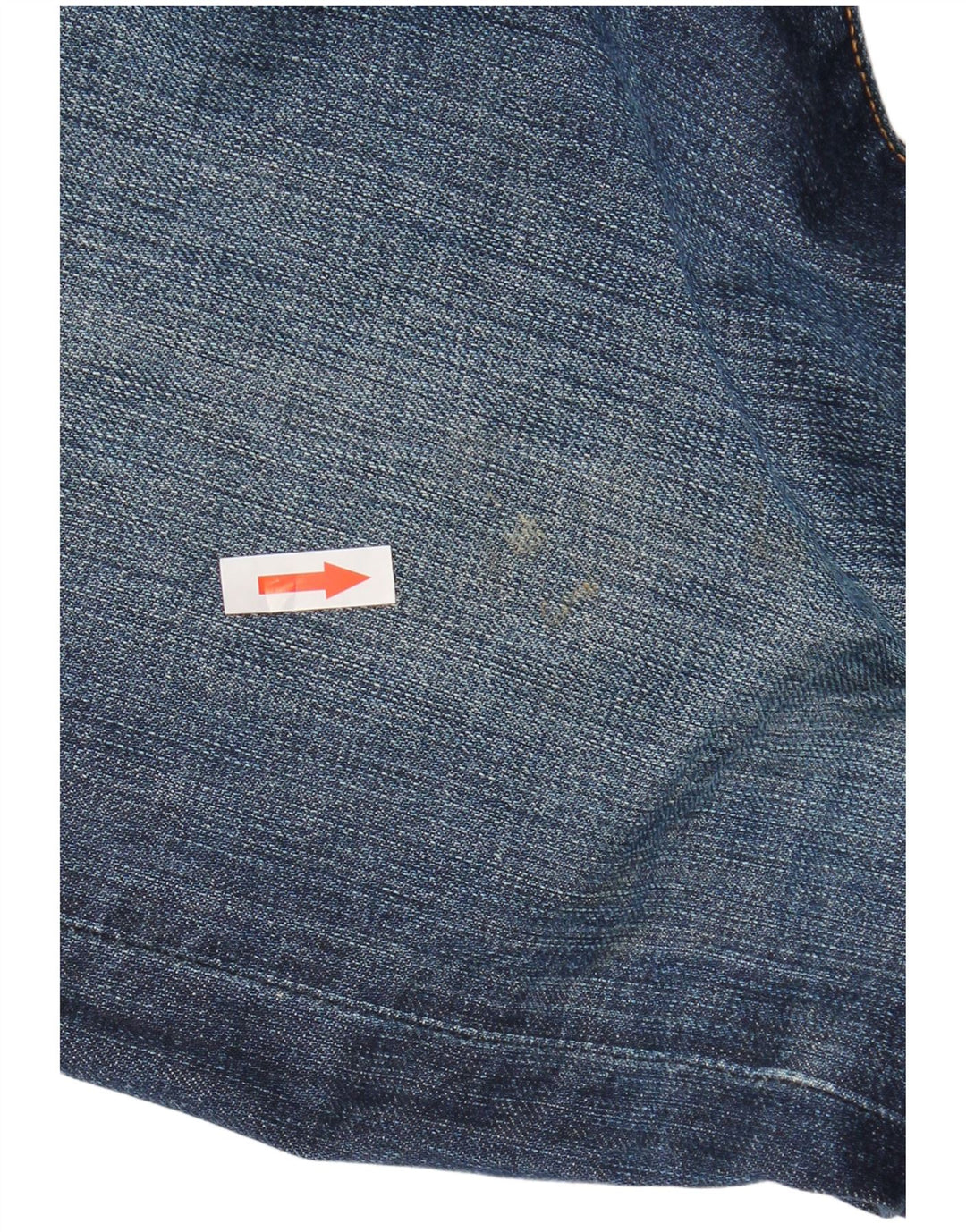 Мужские прямые джинсы LEVI'S 501 W34 L30 синие, хлопок