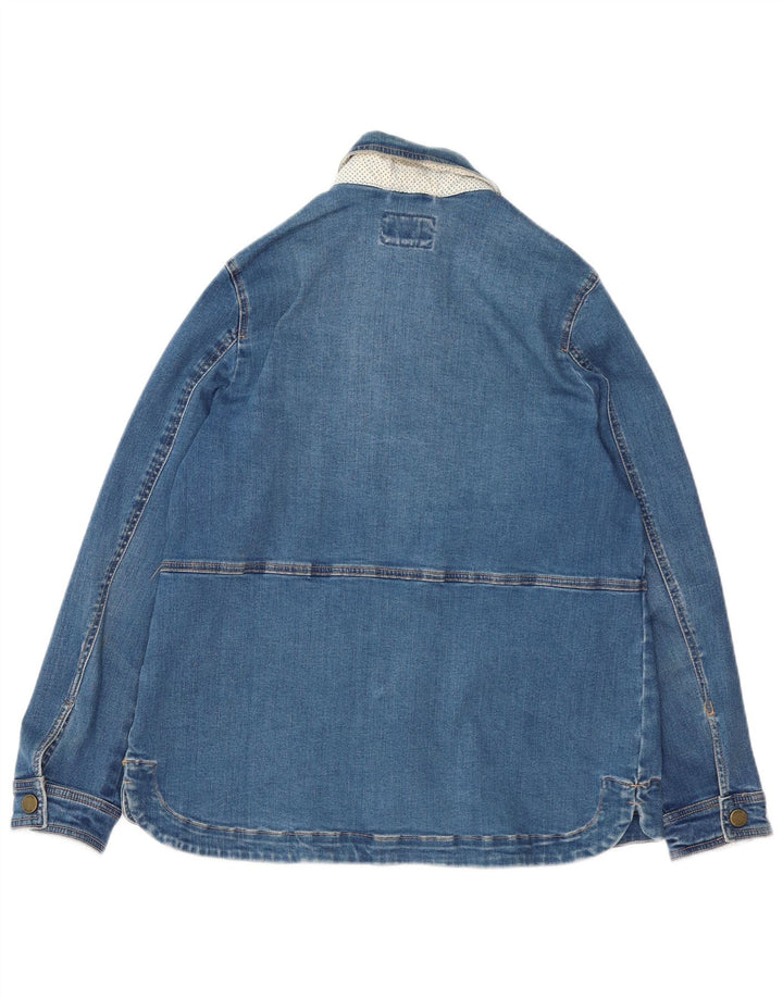 Женская джинсовая куртка Joules UK 12, средний синий хлопок