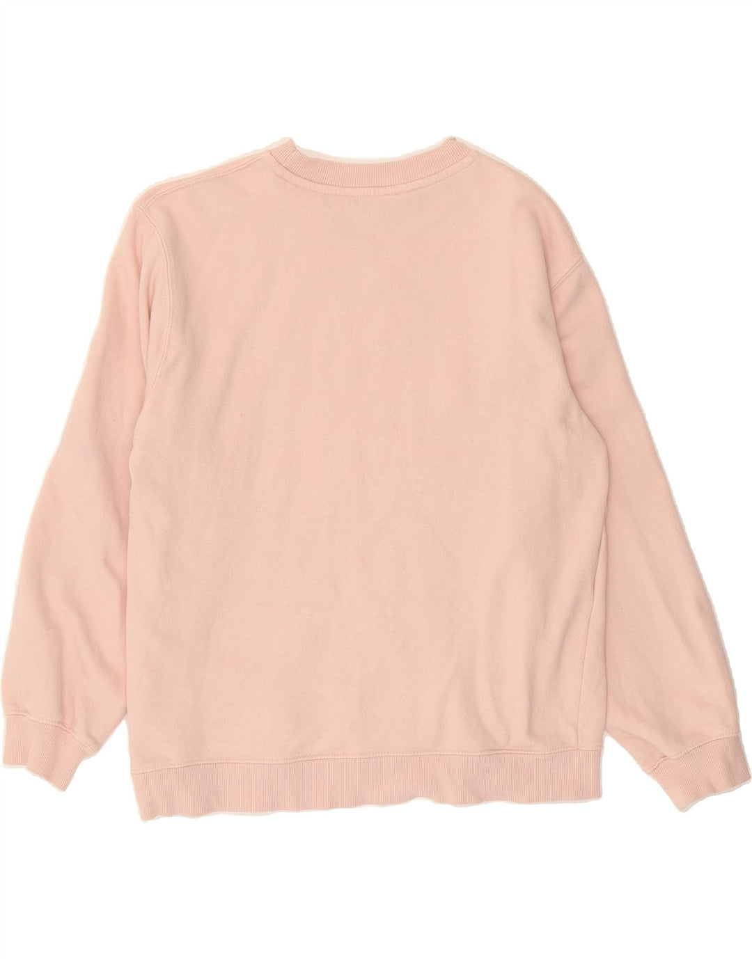 ZARA Womens Sweatshirt Jumper UK 16 Large Pink Cotton Vintage Zara and Second-Hand Zara from Messina Hembry 