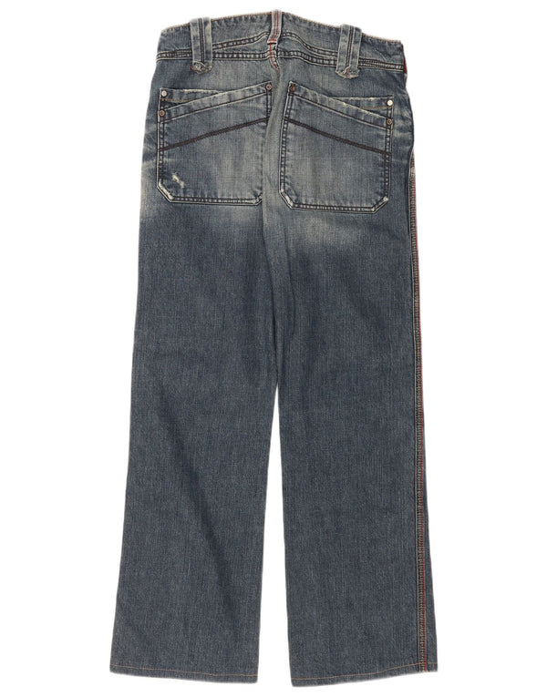Женские прямые джинсы Diesel W29 L28, синий хлопок