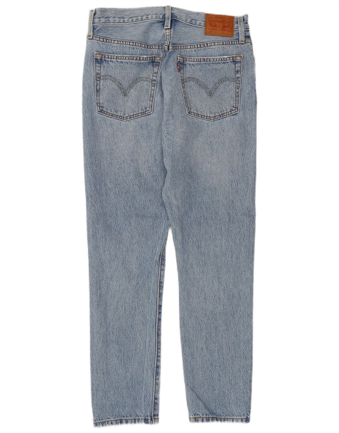 Женские узкие джинсы LEVI'S 501 W28 L28 синие, хлопок