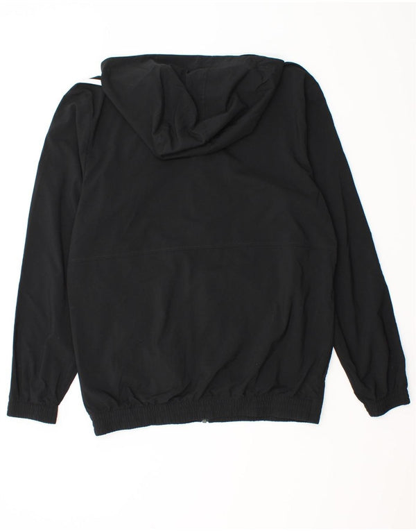 Мужской спортивный костюм ADIDAS с капюшоном, верхняя куртка, маленький черный полиэстер