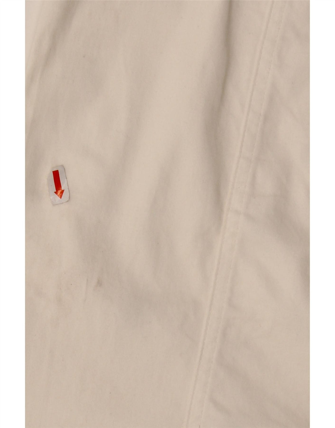 MOSCHINO Женская юбка-трапеция с завышенной талией UK 14 W30 L23 Белый хлопок