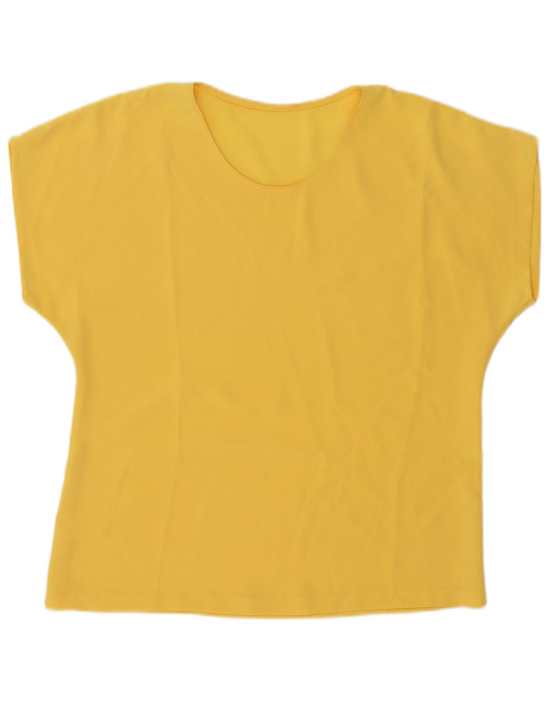 Винтажная женская блузка Top UK 20 2XL Желтая
