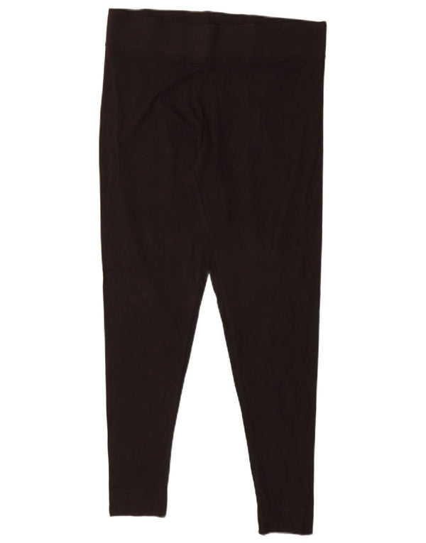 Marks & Spencer Womens Leggings UK 14 Large  Black Viscose