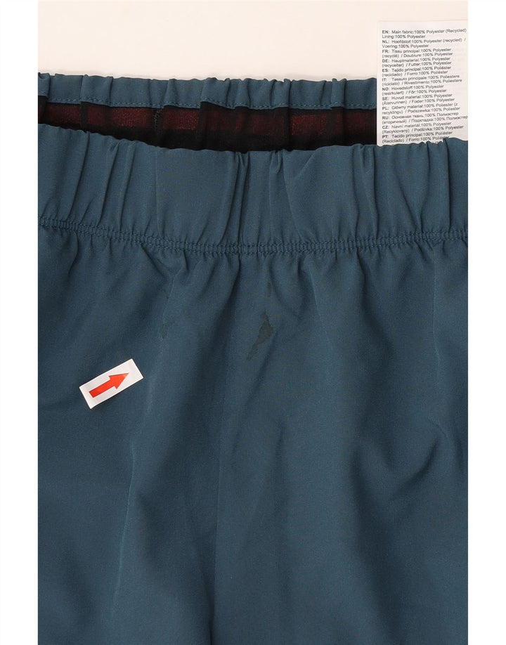 Мужские спортивные шорты с графикой Asics, средние темно-синие, полиэстер