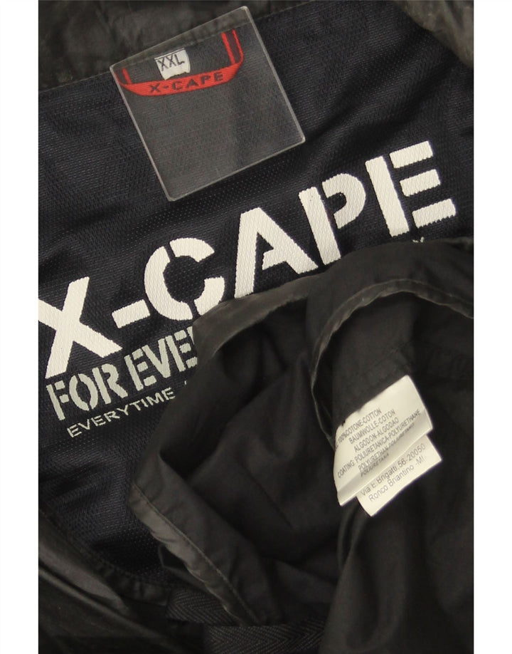 Мужская куртка X-CAPE UK 44 2XL, черный хлопок