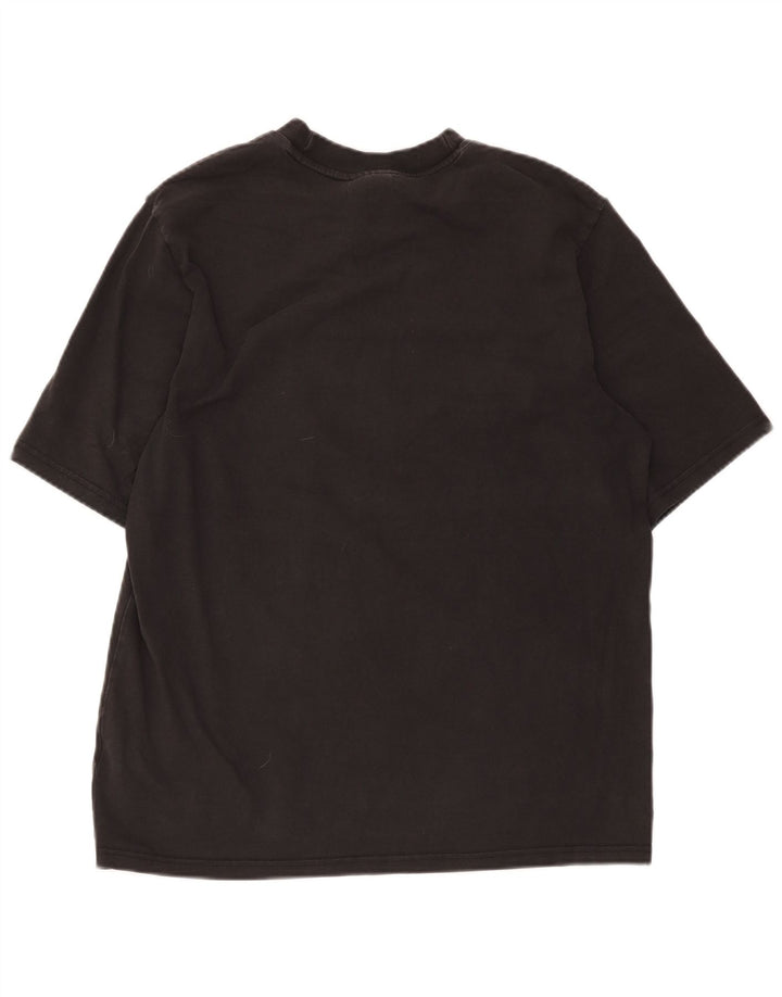 Мужская футболка с рисунком Adidas Top Medium Black Cotton