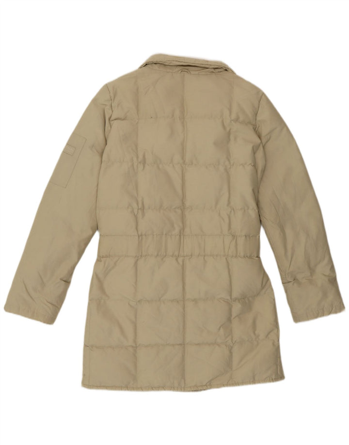 Женская стеганая куртка свободного кроя Woolrich UK 6 XS, бежевый полиамид