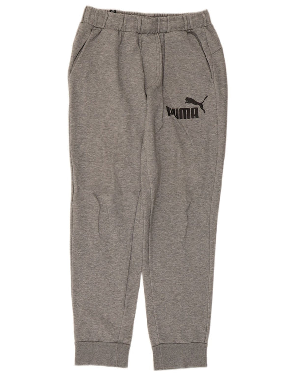 Мужские спортивные брюки с графическим рисунком Puma, джоггеры, маленькие серые хлопковые крапинки