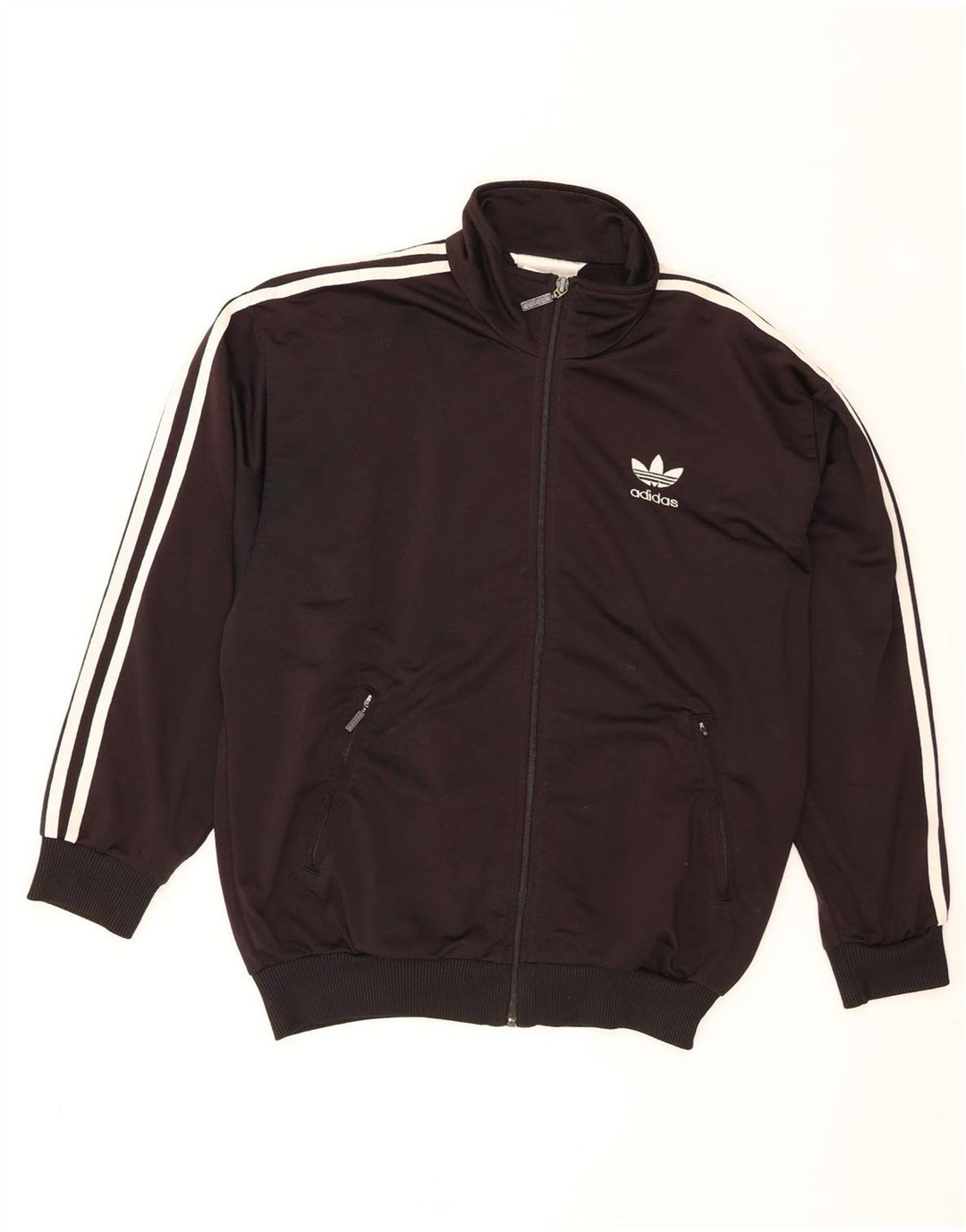 Мужская спортивная куртка Adidas UK 34/36, маленький черный полиэстер