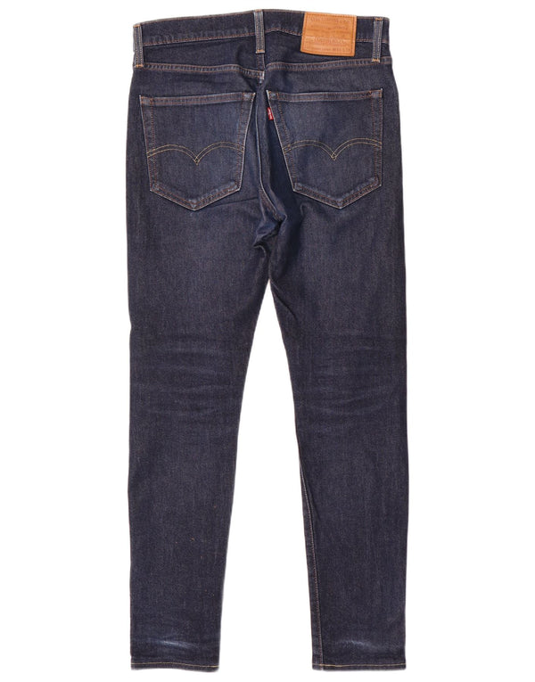 Мужские зауженные зауженные джинсы LEVI'S W31 L30, темно-синий хлопок