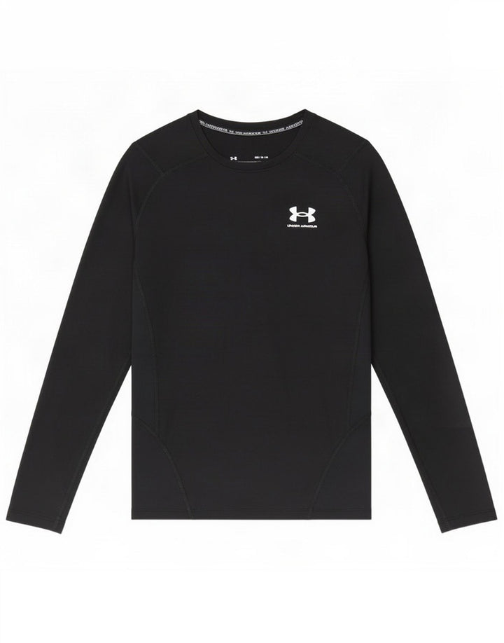 Мужской компрессионный топ Under Armour с длинным рукавом, средний черный