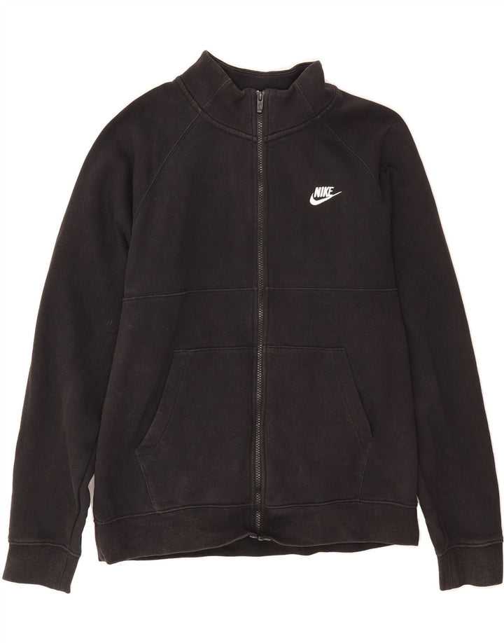 NIKE Mens Tracksuit Top Jacket Medium Black Cotton Vintage Nike and Second-Hand Nike from Messina Hembry 