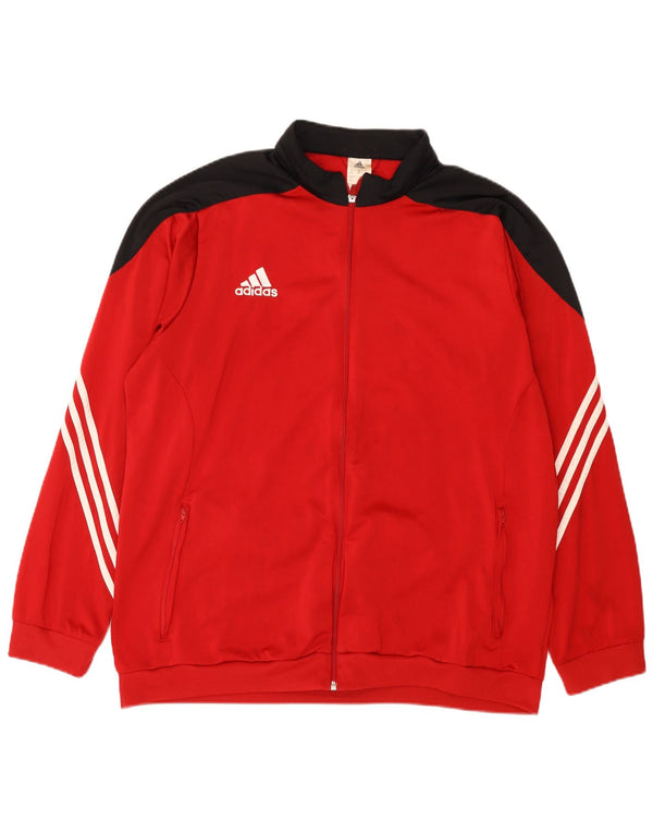 Мужской спортивный костюм Adidas Top Jacket 2XL Красный полиэстер с цветными блоками