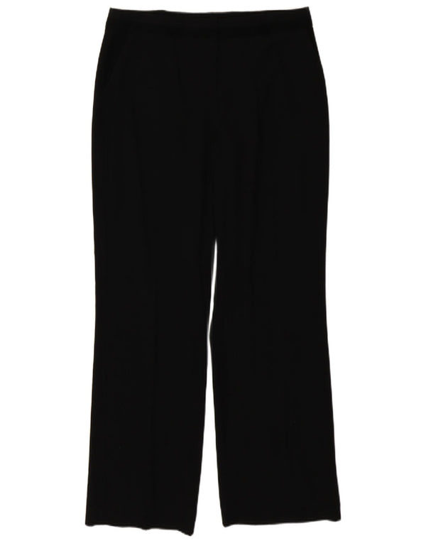 Женские прямые костюмные брюки Marks & Spencer UK 14, большие W32 L30, черные