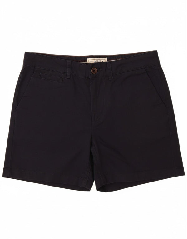 Женские шорты чинос FAT FACE UK 8, маленькие W30, темно-синие, хлопок