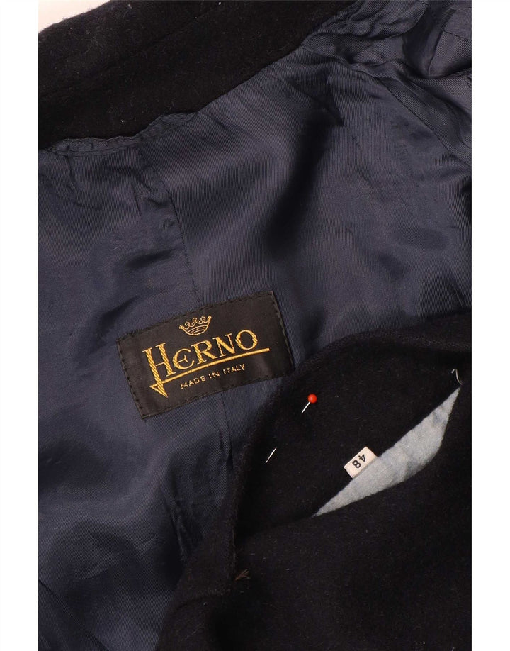 Herno Мужское пальто IT 48 Medium Navy Blue