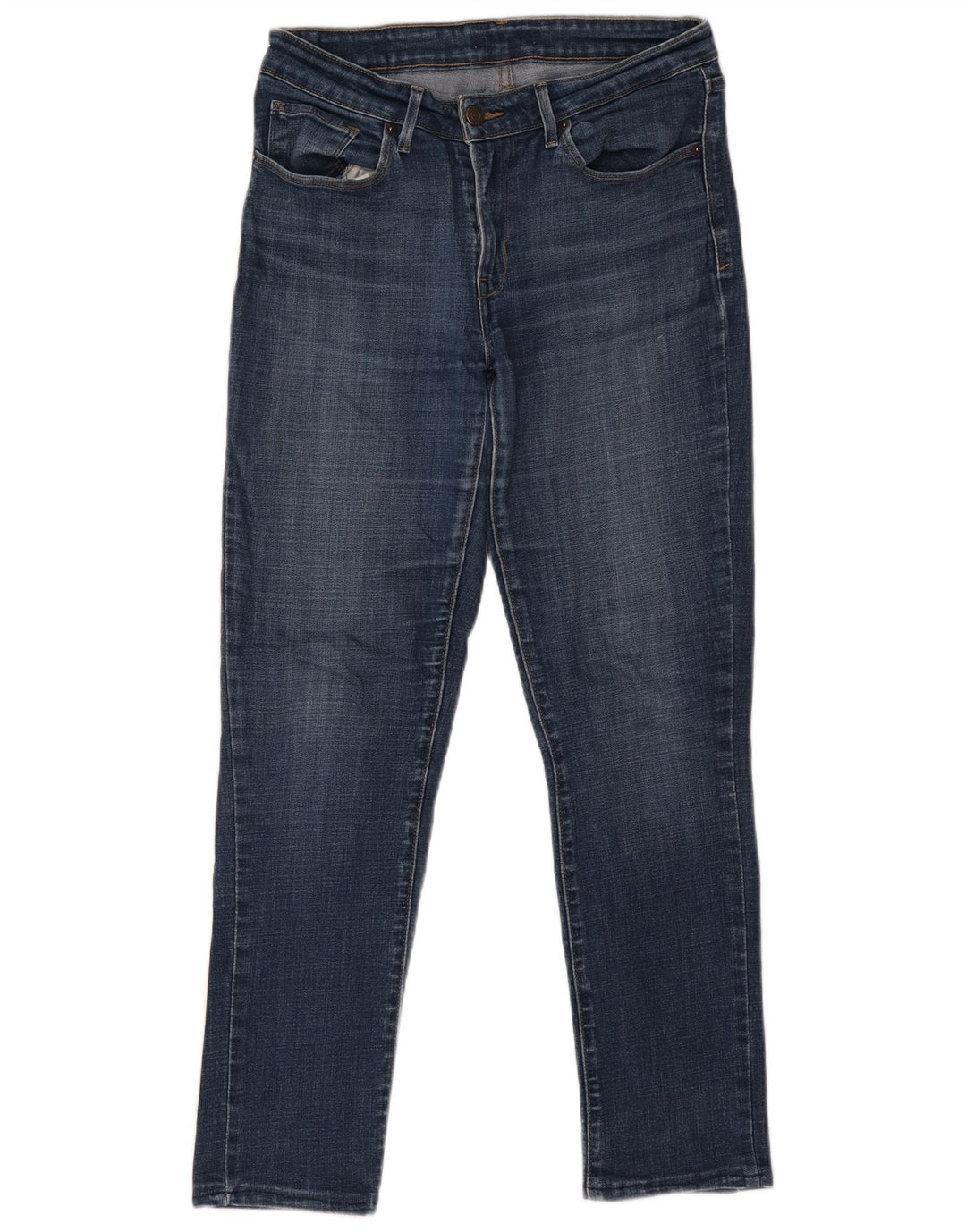 Женские узкие джинсы Levi's US 8, средние W29 L28, синие, хлопок