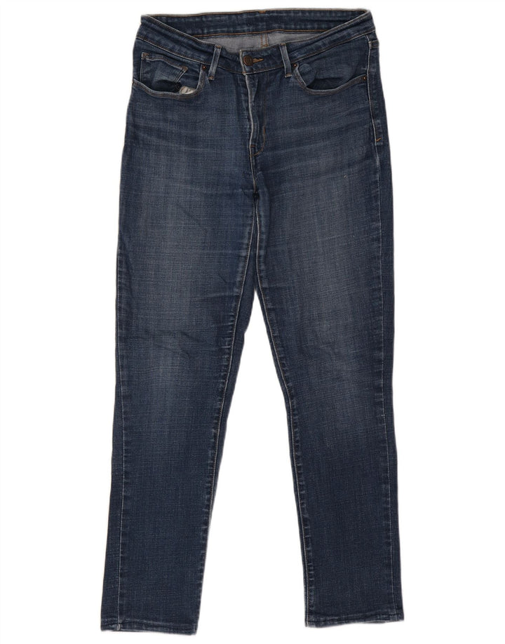 Женские узкие джинсы Levi's US 8, средние W29 L28, синие, хлопок