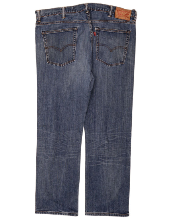 Мужские узкие прямые джинсы Levi's 513 W38 L28 синие