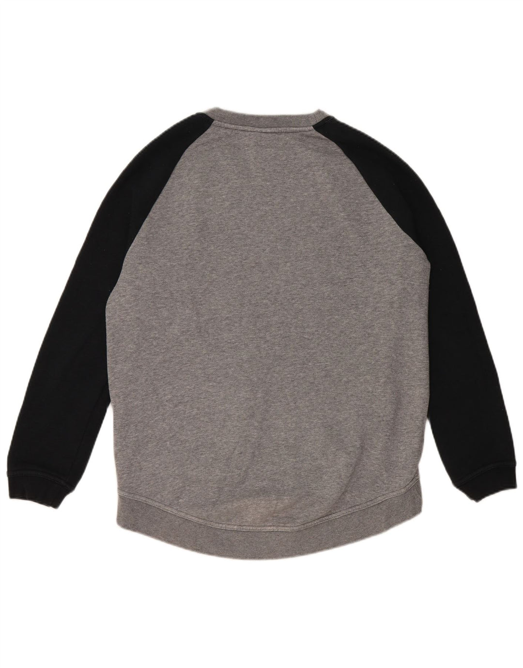 Мужской свитшот с рисунком Nike, маленький серый хлопковый джемпер с цветными блоками