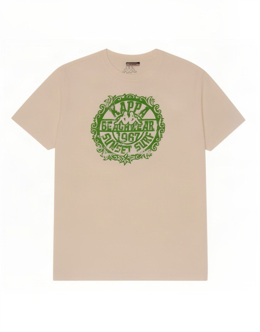 Мужская футболка с рисунком Kappa Top XL, белая