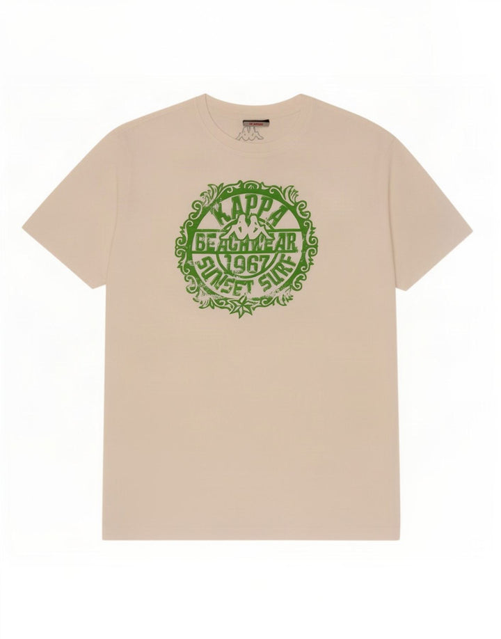 Мужская футболка с рисунком Kappa Top XL, белая