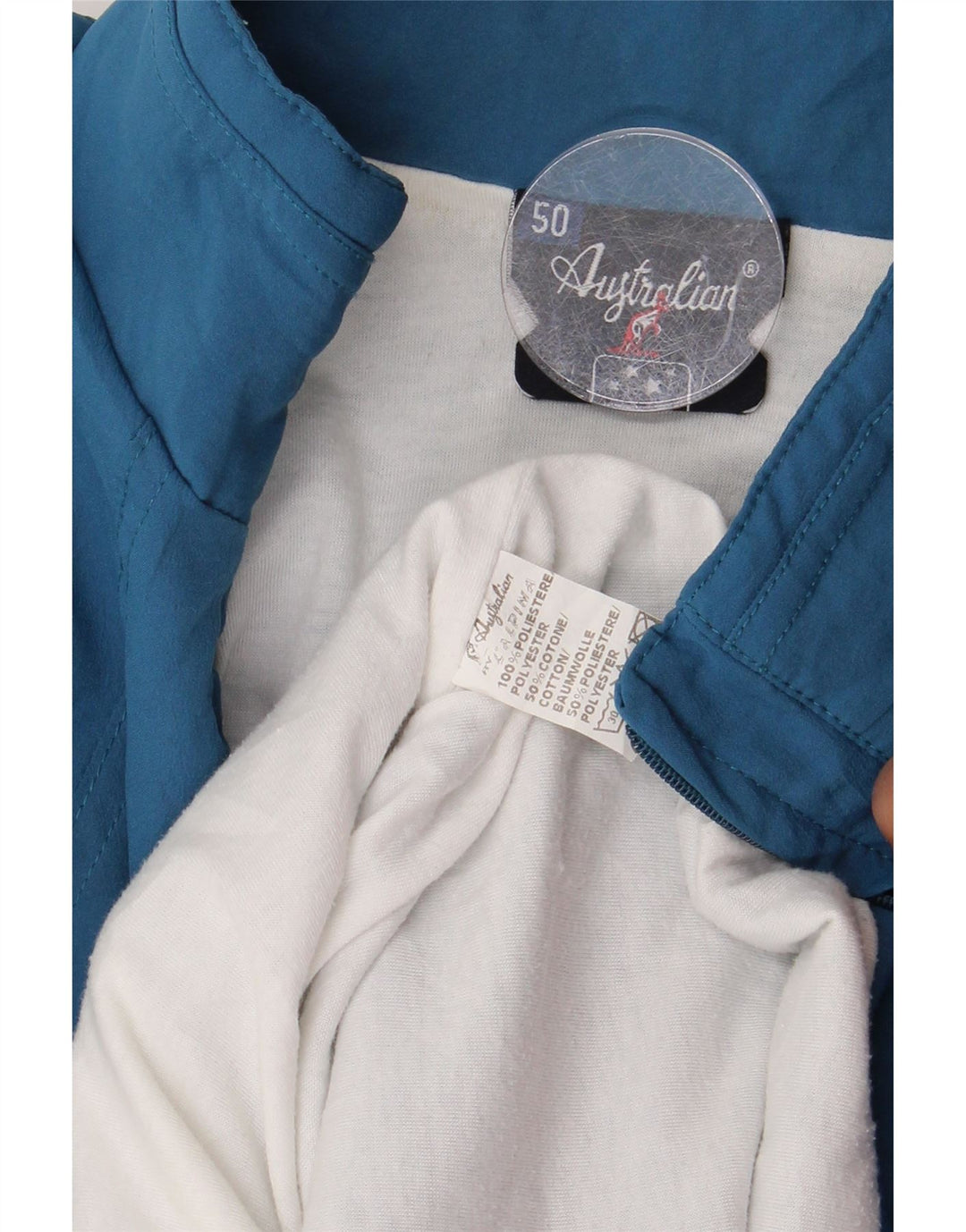 Женский спортивный костюм AUSTRALIAN L'ALPINA, верхняя куртка IT 50 XL, синий полиэстер