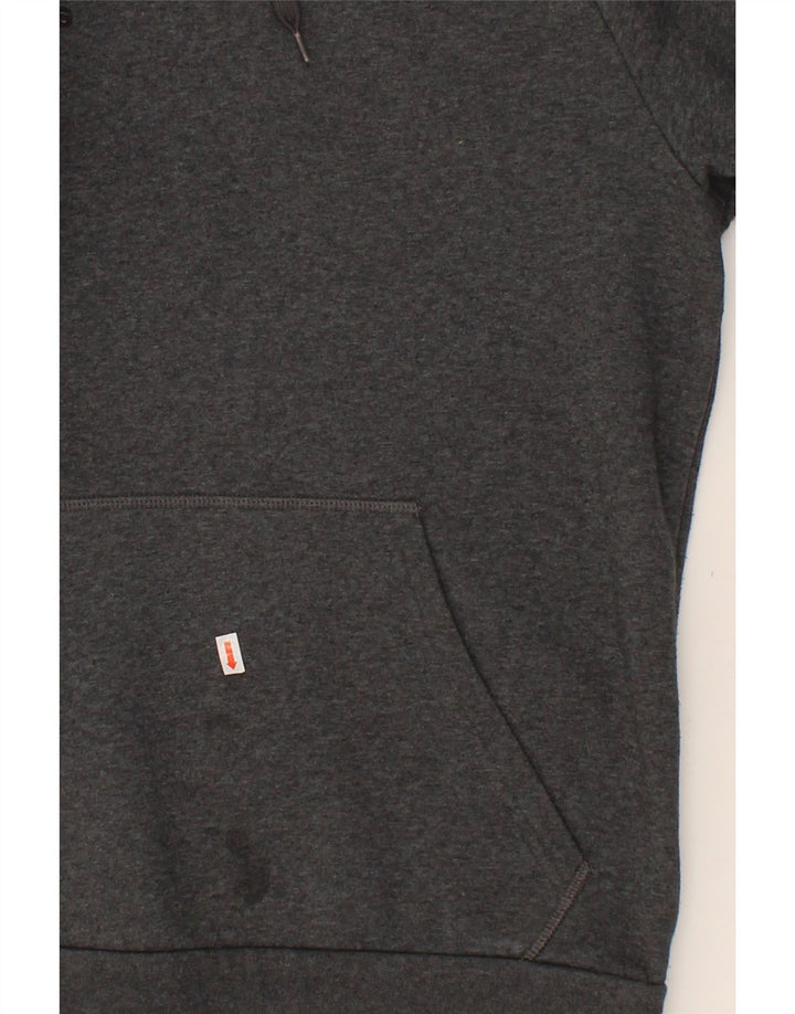 ADIDAS Mens Hoodie Jumper Medium Grey Vintage Adidas and Second-Hand Adidas from Messina Hembry 