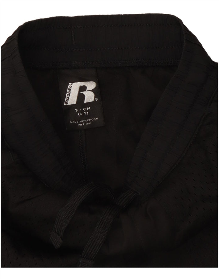 Спортивные шорты Russell Athletic для мальчиков 6-7 лет, маленькие черные