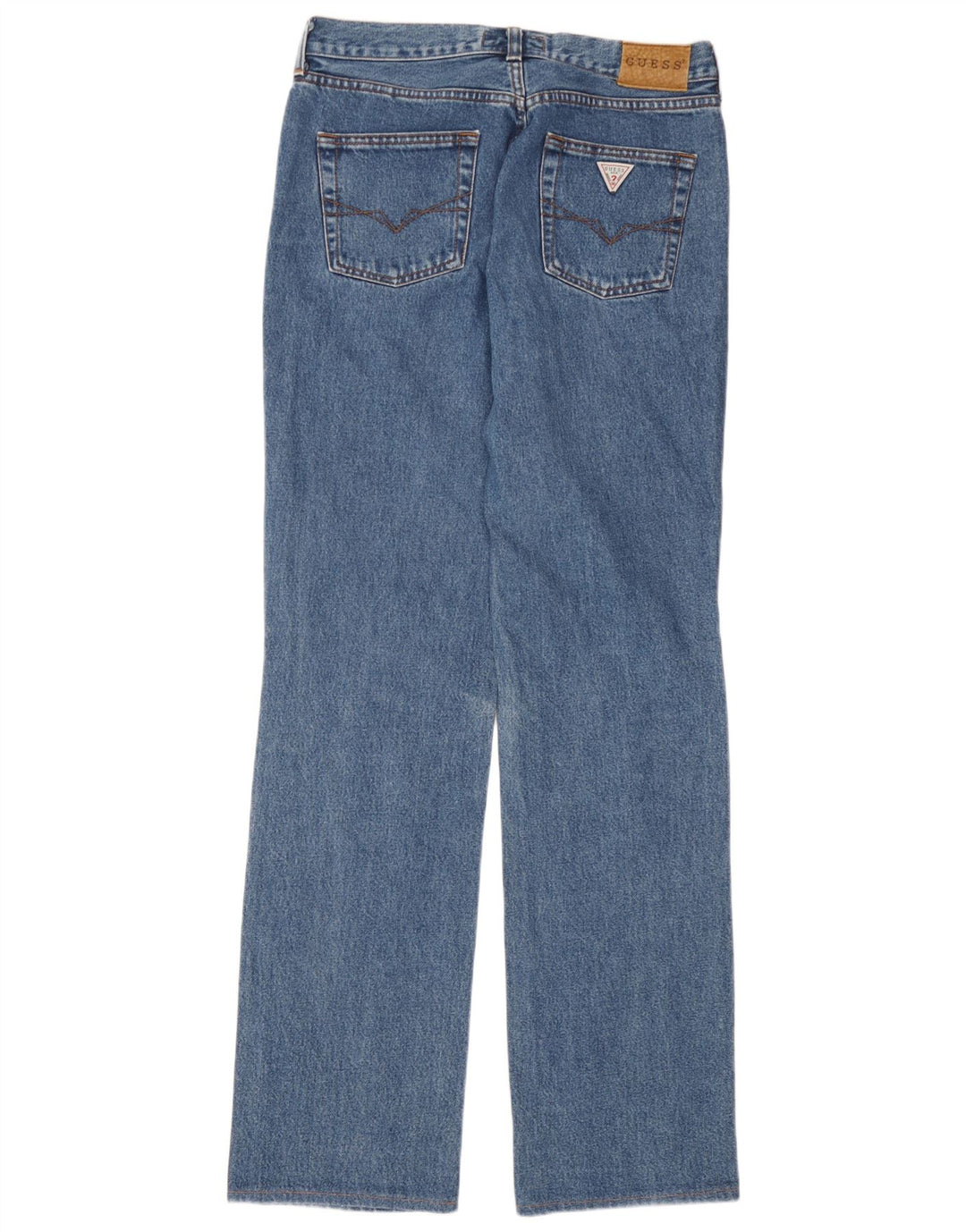 Мужские прямые джинсы Guess W31 L31 синие, хлопок