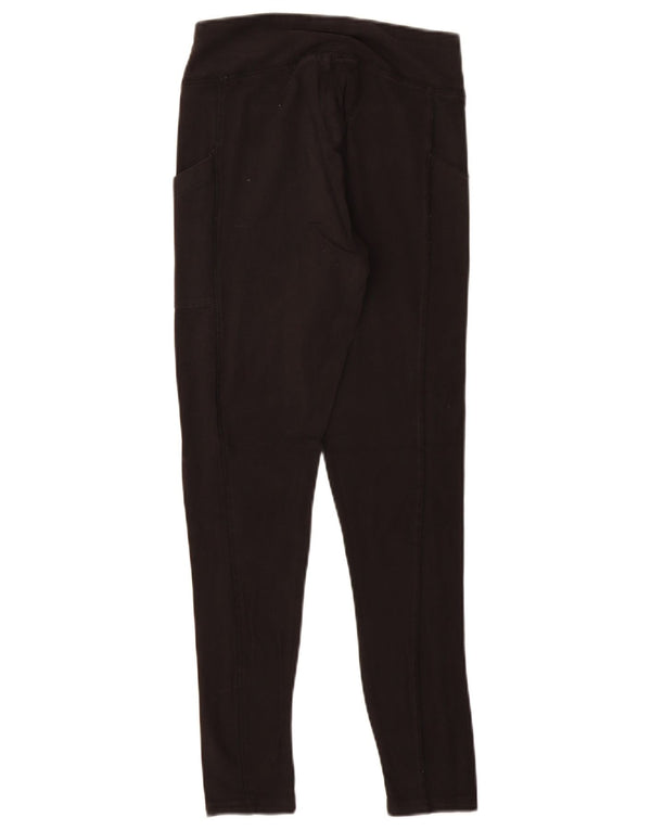 Женские леггинсы PUMA UK 8, маленькие черные хлопковые