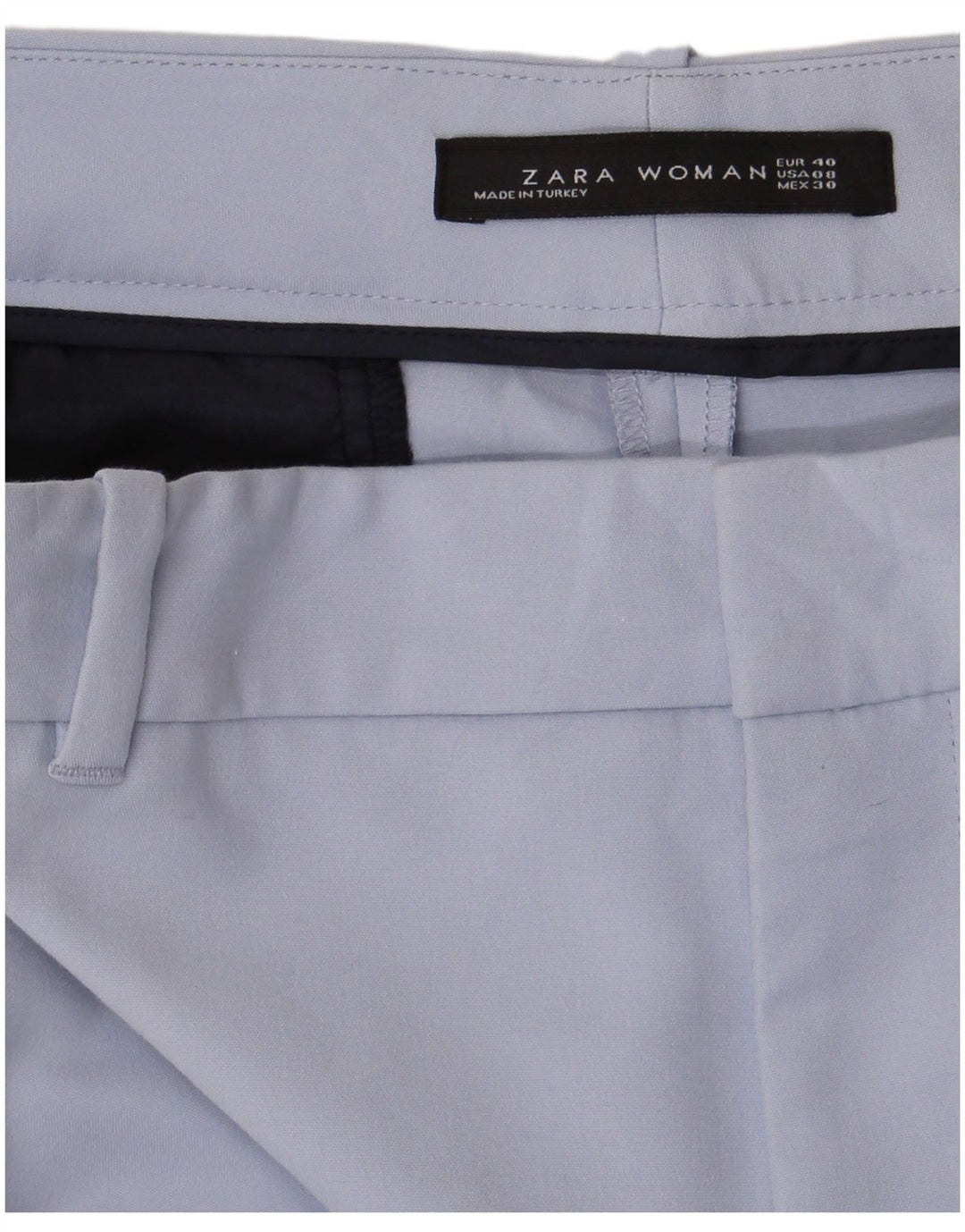 Женские узкие брюки чинос Zara EU 40 Medium W30 L28 Синие