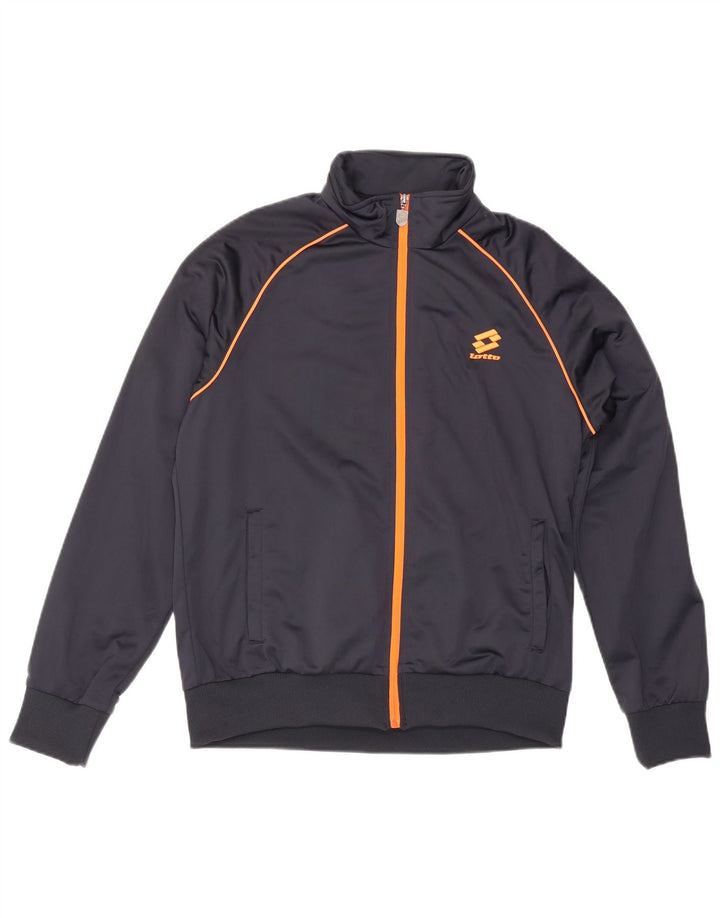 Lotto Мужская спортивная куртка, большая темно-синяя