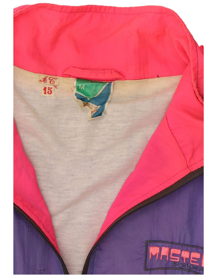 Мужской спортивный костюм Master, верхняя куртка, средний разноцветный полиамид с цветными блоками