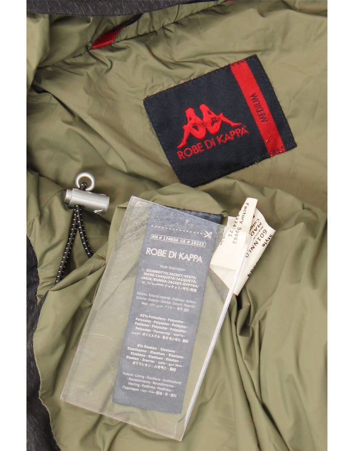 Мужская утепленная куртка-анорак Kappa UK 38, средний серый полиэстер