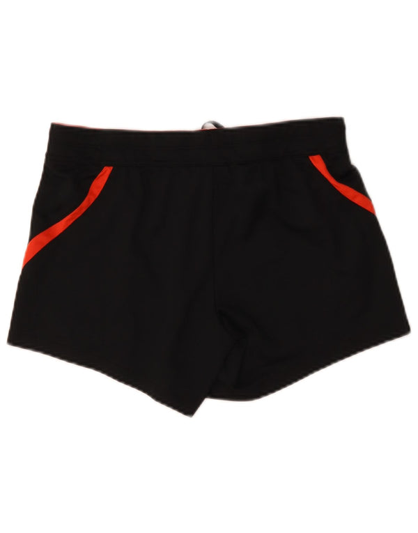 Женские спортивные шорты Nike Dri Fit UK 6 XS, черные, полиэстер с цветными блоками