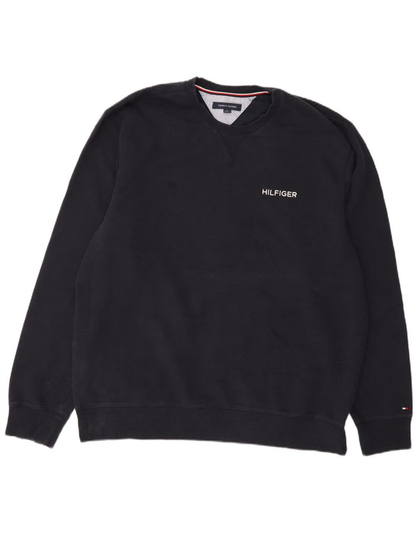 Мужской свитер Tommy Hilfiger 2XL, темно-синий, хлопок